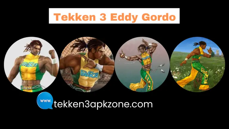 Tekken 3 Eddy Gordo character