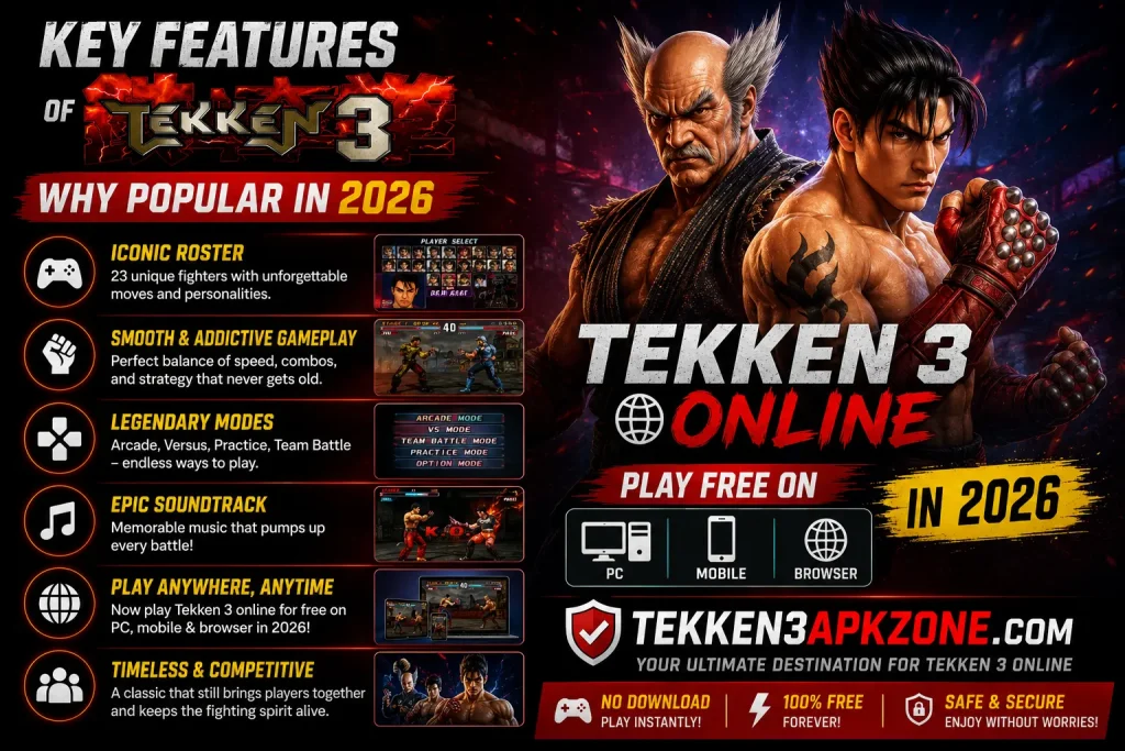 Key Features of Tekken 3